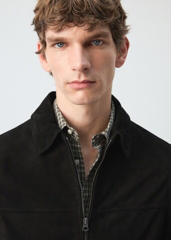MANGO MAN Between-Season Jacket 'Maximo' in Black