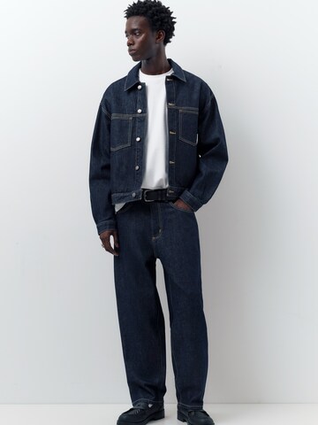 Pull&Bear Between-Season Jacket in Blue: front