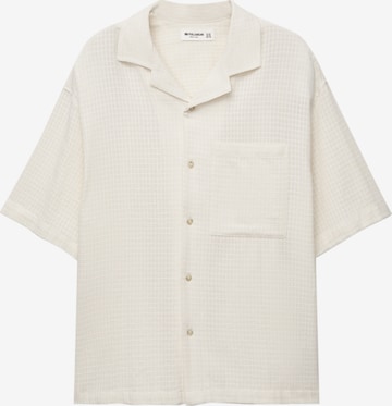 Camicia di Pull&Bear in bianco: frontale