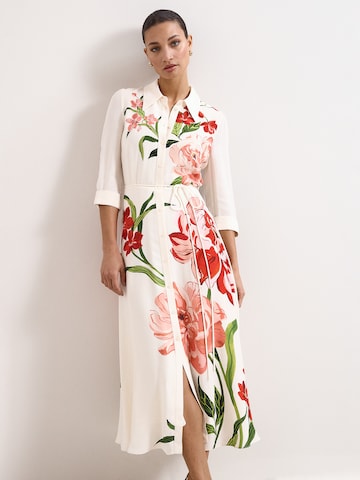 Phase Eight Dress in White: front