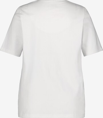 T-shirt Ulla Popken en blanc