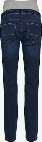 MAMALICIOUS Regular Jeans 'Moss' in Blauw