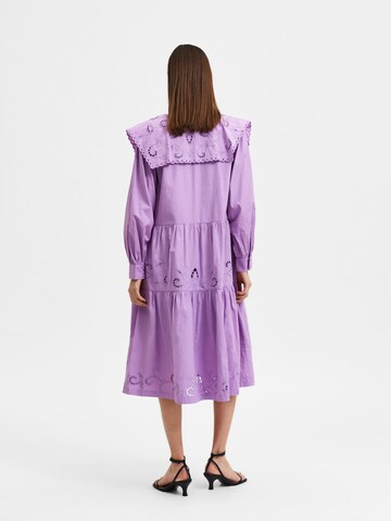 SELECTED FEMME Dress 'VANESSA' in Purple