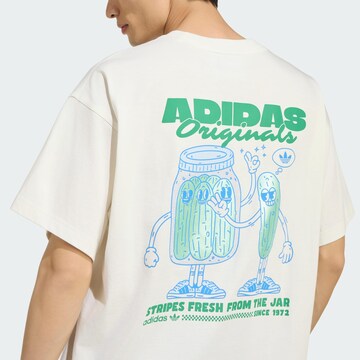 ADIDAS ORIGINALS T-Shirt 'Gurken' in Weiß