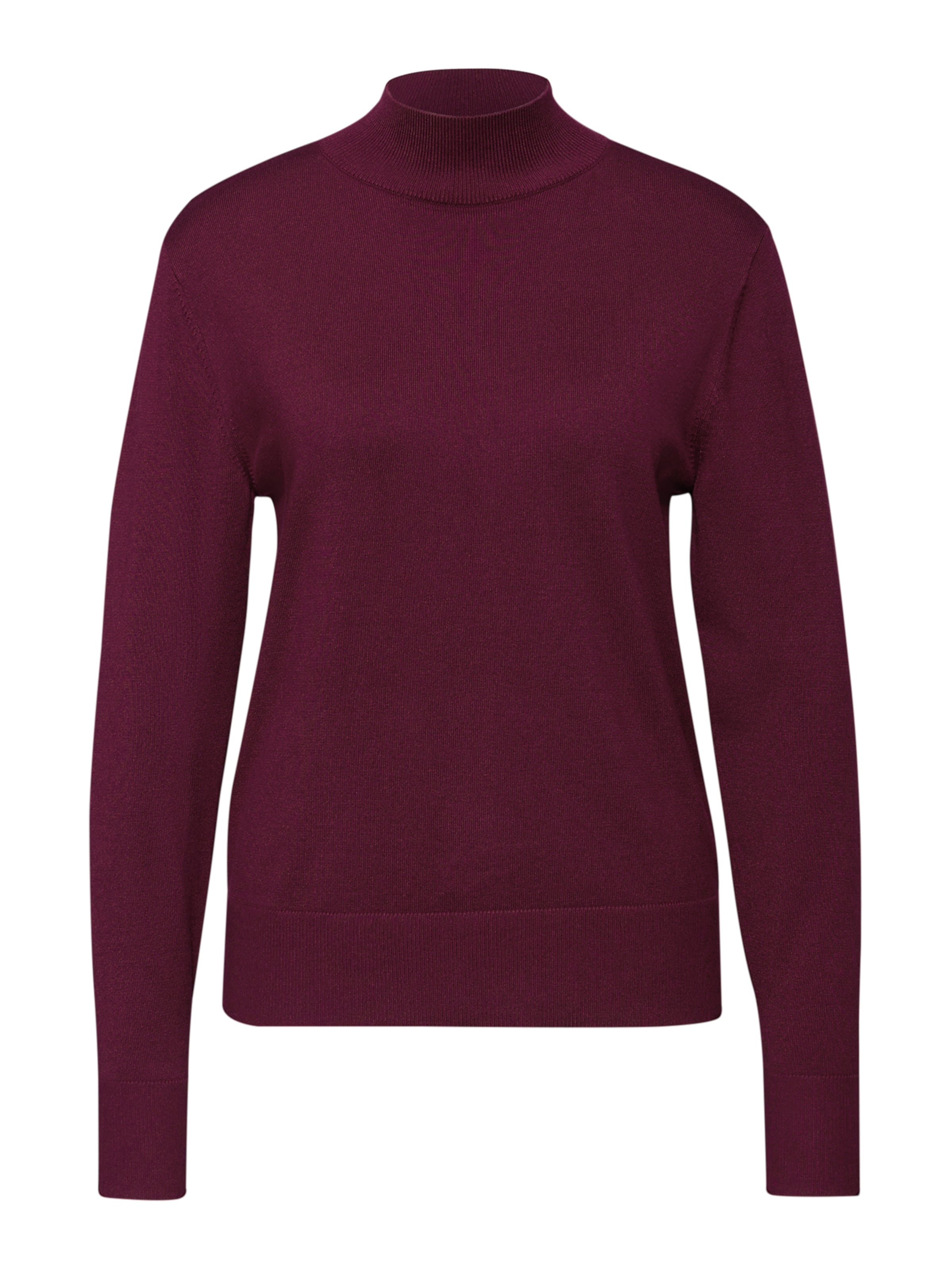 STREET ONE Pulover | rdeča barva: sprednja stran