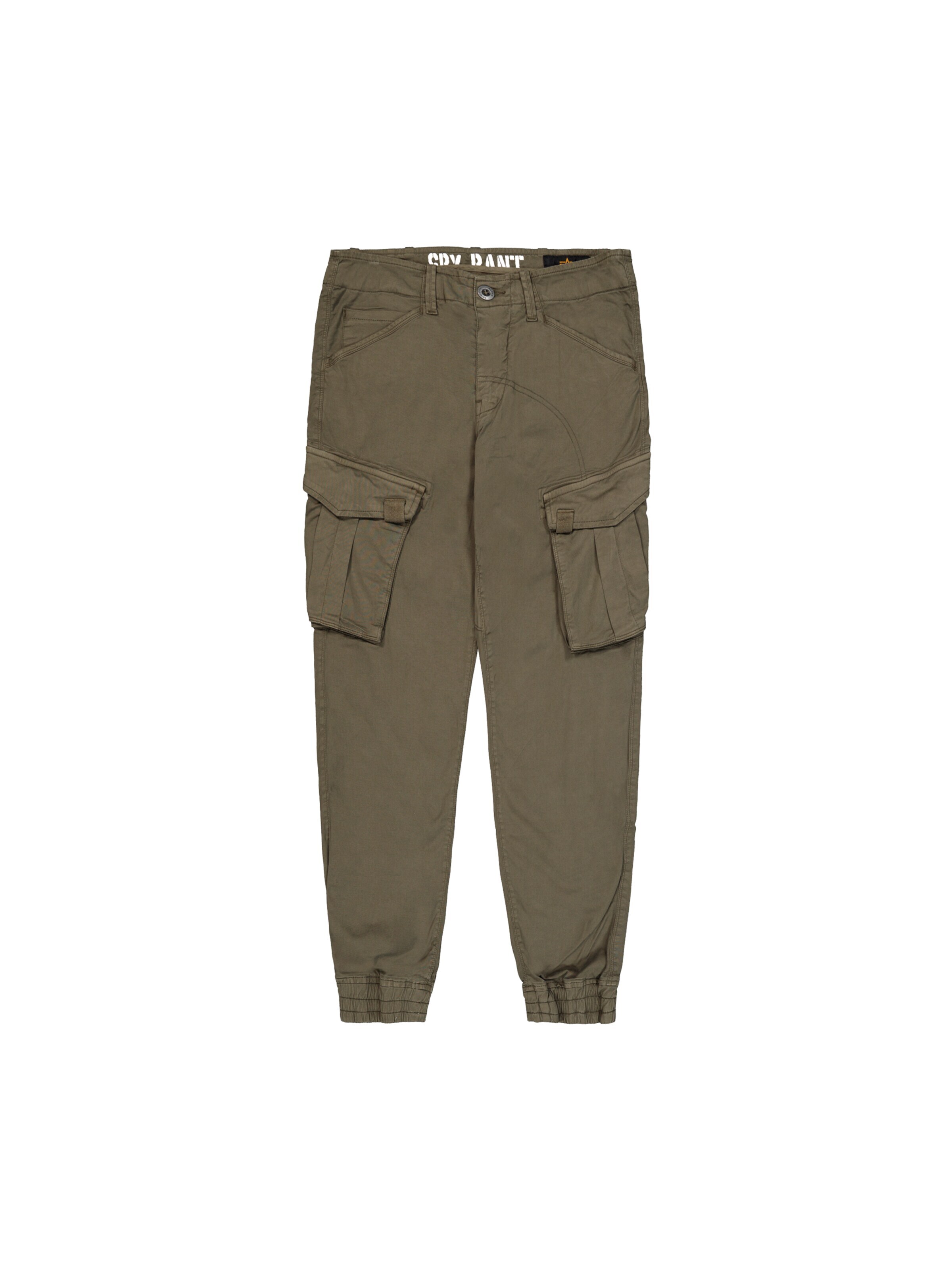 ALPHA INDUSTRIES Regular Cargohose 'Spy Pant'‌‌‌ in Grün: Vorderseite