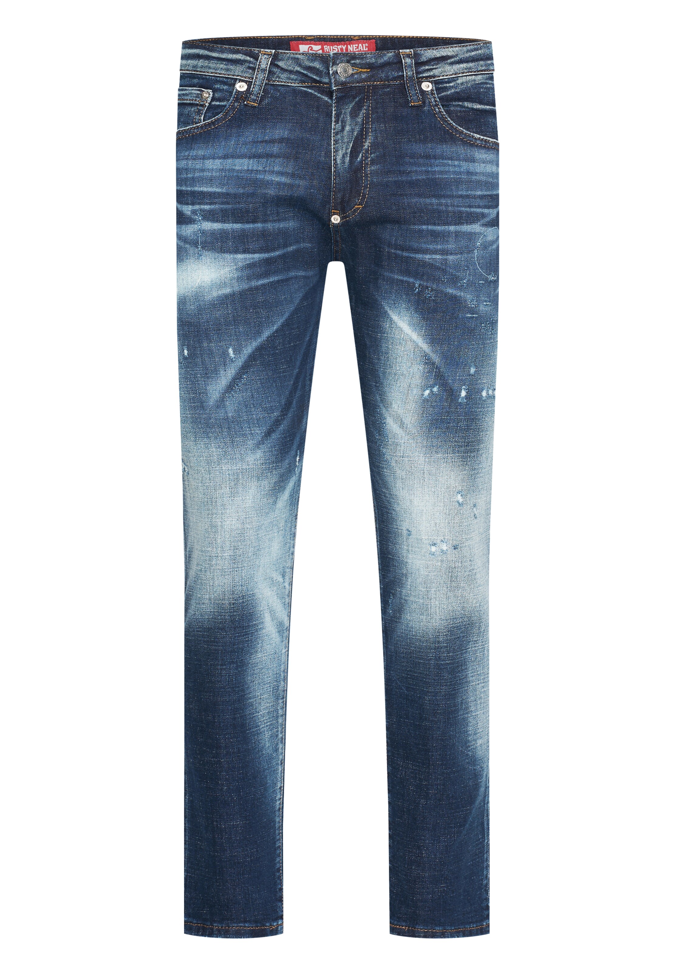 Rusty Neal Slim fit Jeans in Blue: front