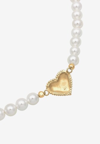 ELLI Necklace 'Edelweiss Herz' in Gold