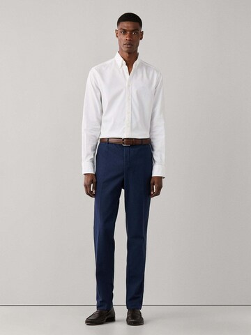 Regular fit Camicia 'Oxford' di Hackett London in bianco