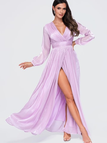 Ombre Abendkleid‌‌‌ in Lila