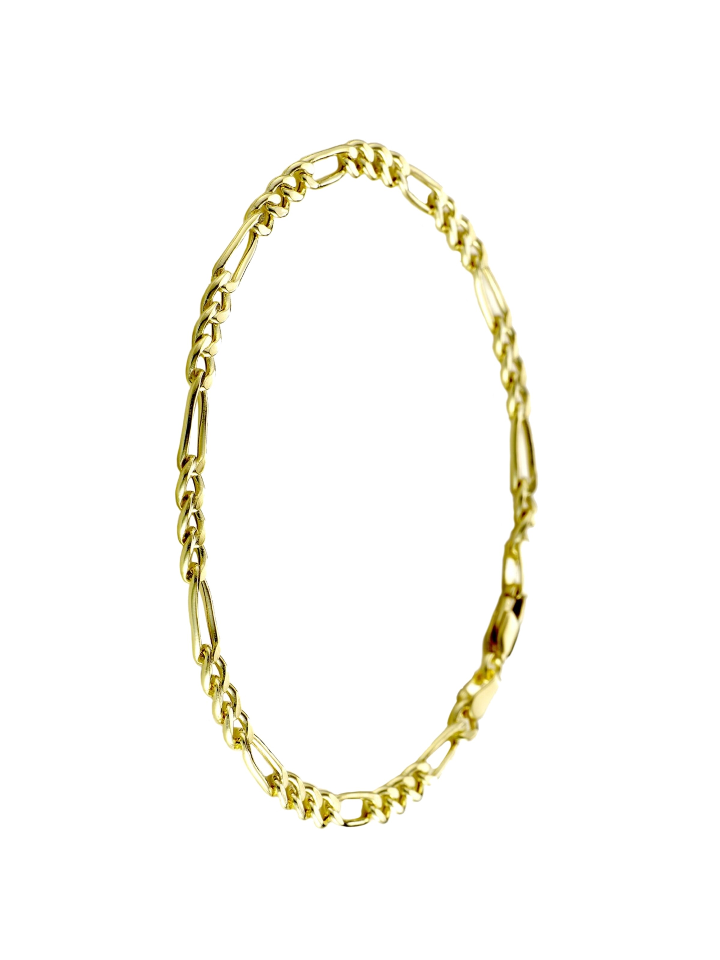 Lucardi Armband 'Klassisch' in Goud: voorkant