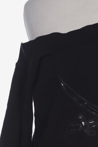 SANSIBAR Sweatshirt & Zip-Up Hoodie in S in Black