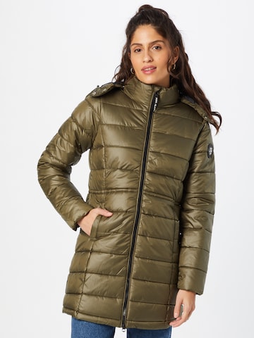 Pepe Jeans - Abrigo de invierno 'Eileen' en verde: frente