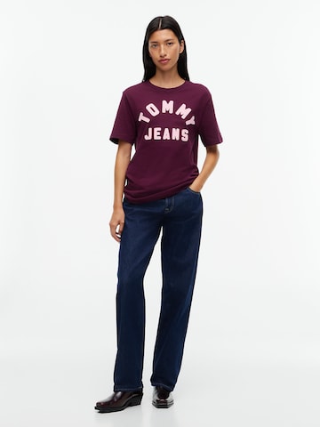 Tommy Jeans Μπλουζάκι σε λιλά