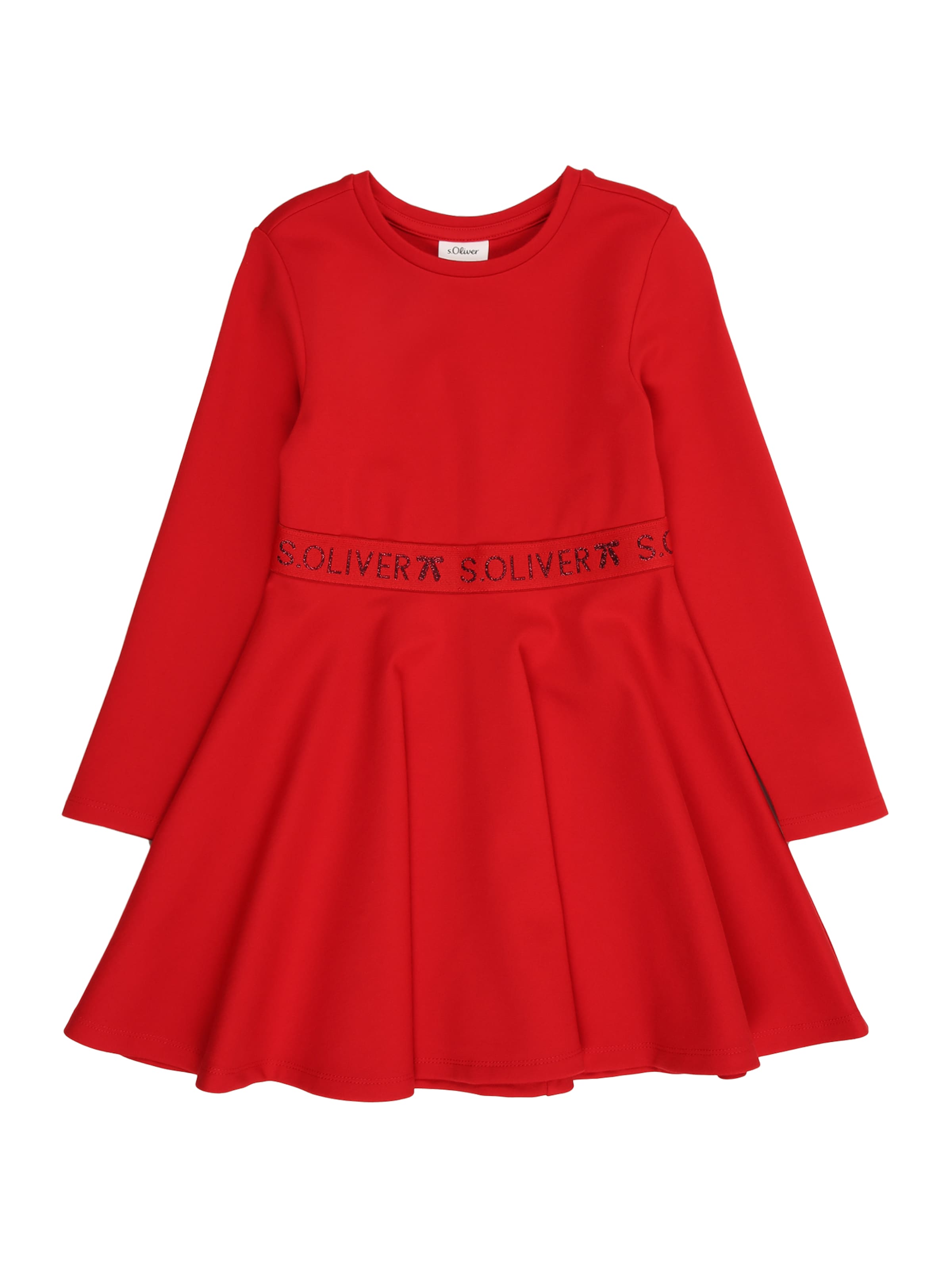 s.Oliver Φόρεμα σε κόκκινο: μπροστά