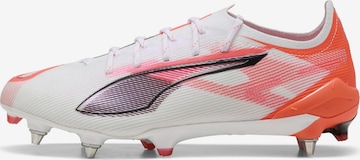 Chaussure de foot 'Ultra 5 Ultimate' PUMA en blanc : devant