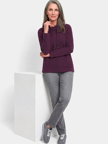 Sweat-shirt Goldner en violet