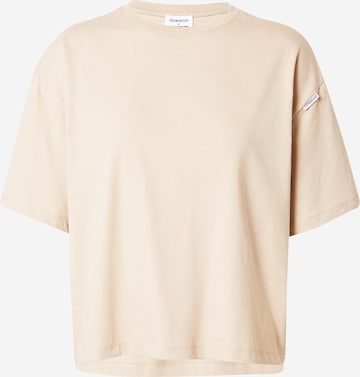 Hoermanseder x About You T-shirt 'Hale' i beige: framsida