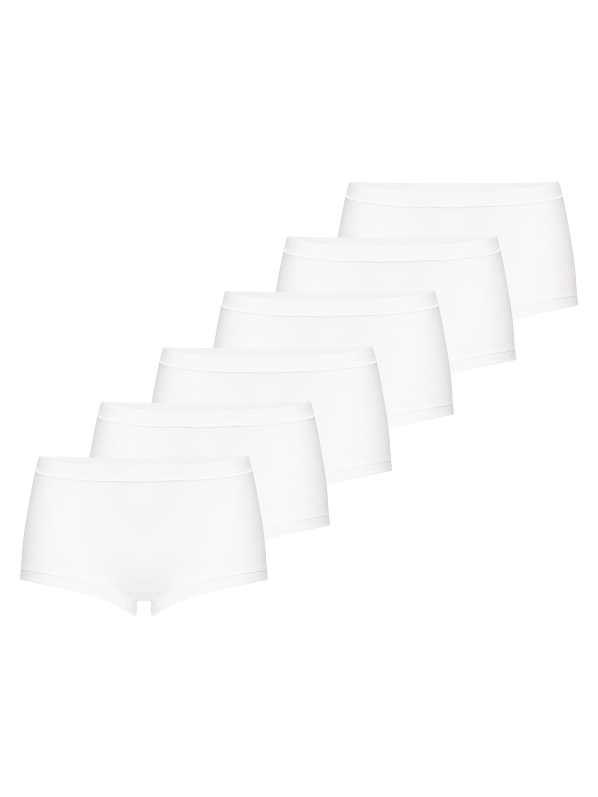 CON-TA Boyshorts 'Basic' in White: front