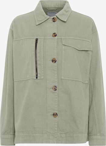 Oxmo Between-Season Jacket 'Tami' in Green: front