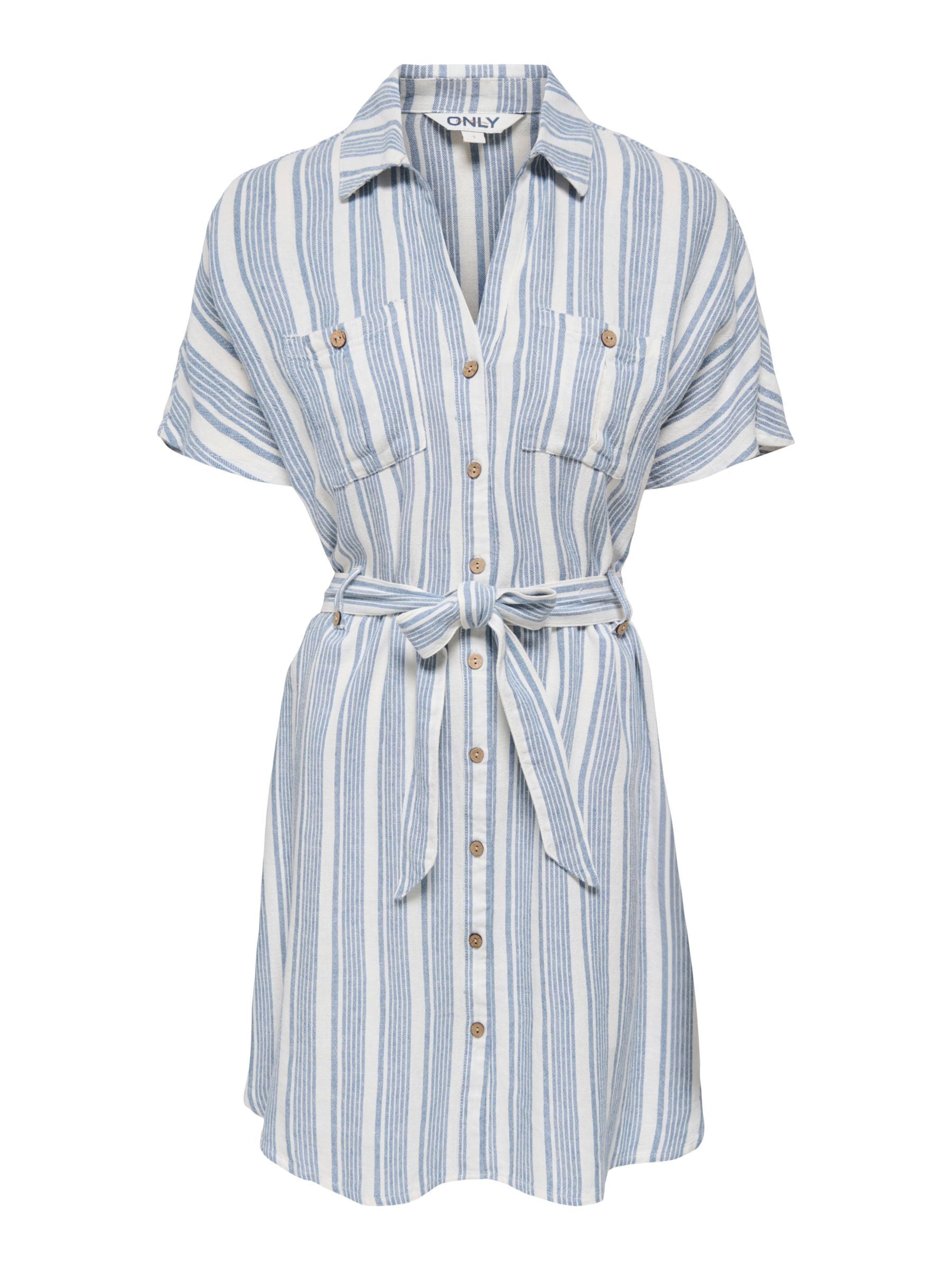 ONLY Blousejurk 'ONLGoa' in Blauw: voorkant