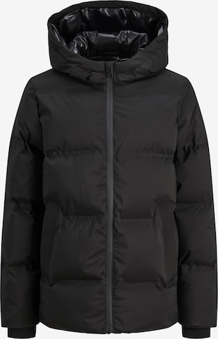 JACK & JONES - Chaqueta de invierno en negro: frente