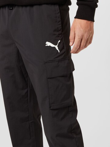 PUMA Regular Sportbroek in Zwart