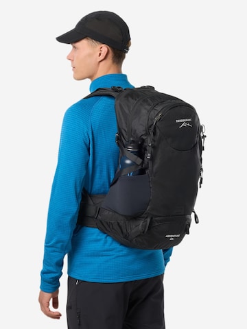 SWEDEMOUNT Urheilureppu 'Adventure 40L' värissä musta