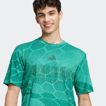 ADIDAS SPORTSWEAR Функциональная футболка 'TIRO' в Зеленый