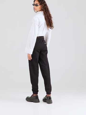 Karl Lagerfeld Tapered Pants 'Ikonik 2.0' in Black