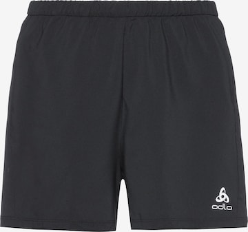 ODLO Regular Athletic Pants 'Essentials' in Black: front