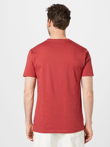 Cleptomanicx T-Shirt 'Embro Gull' in Rot