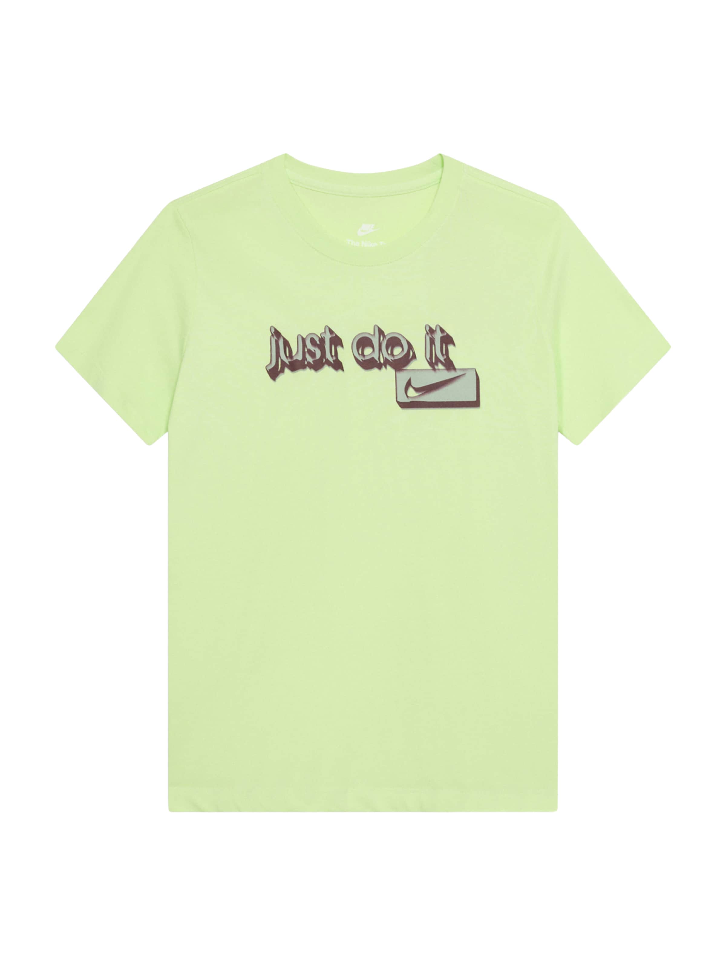 Nike Sportswear - Camiseta en verde: frente