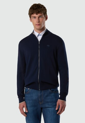 North Sails Cardigan i blå: forside