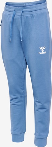 Regular Pantaloni sport de la Hummel pe albastru