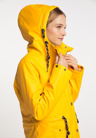 Schmuddelwedda Between-Seasons Coat in Yellow