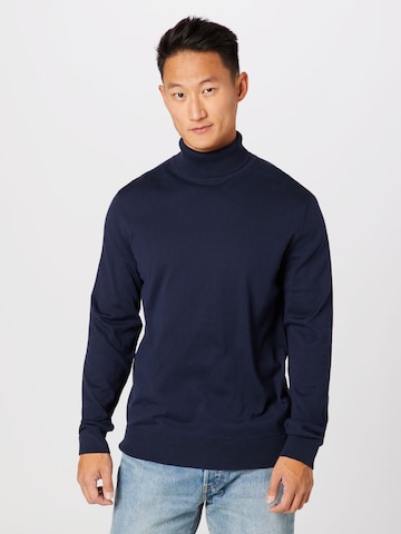 ARMEDANGELS Regular fit Пуловер 'Glan' в синьо: отпред