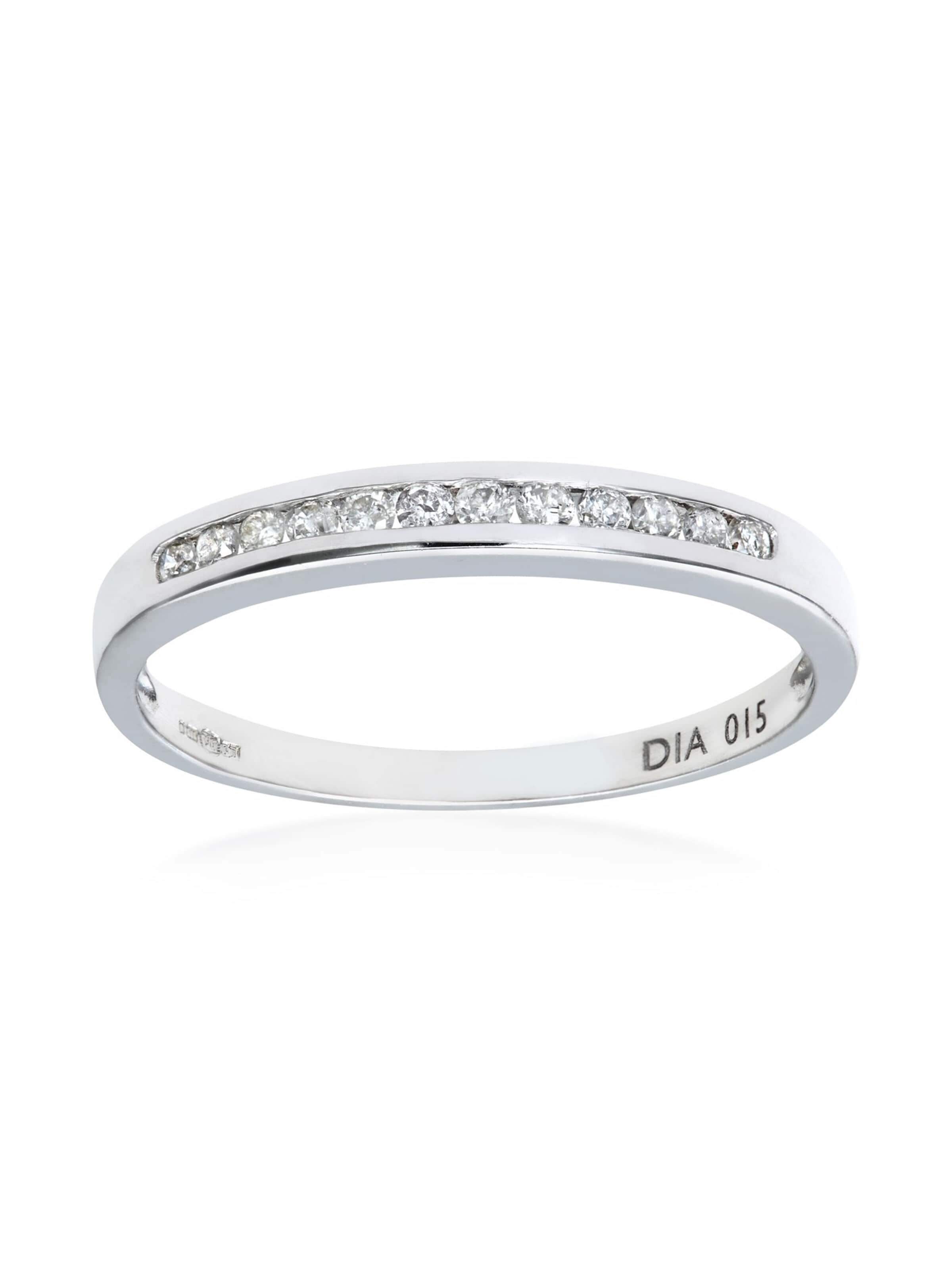 DIAMANT LETERNEL Ring in Silver: front