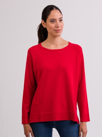 Pullover di CASH-MERE.CH in rosso: frontale