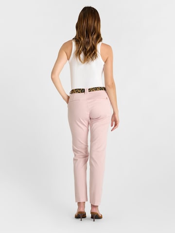 Le Temps Des Cerises Regular Chino in Roze