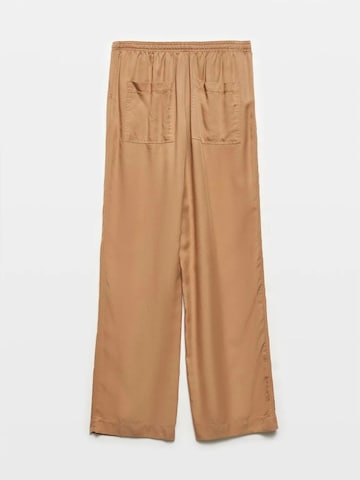 Wide Leg Pantalon Dilvin en beige