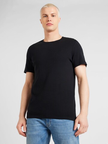 MUSTANG Μπλουζάκι σε μαύρο: μπροστά