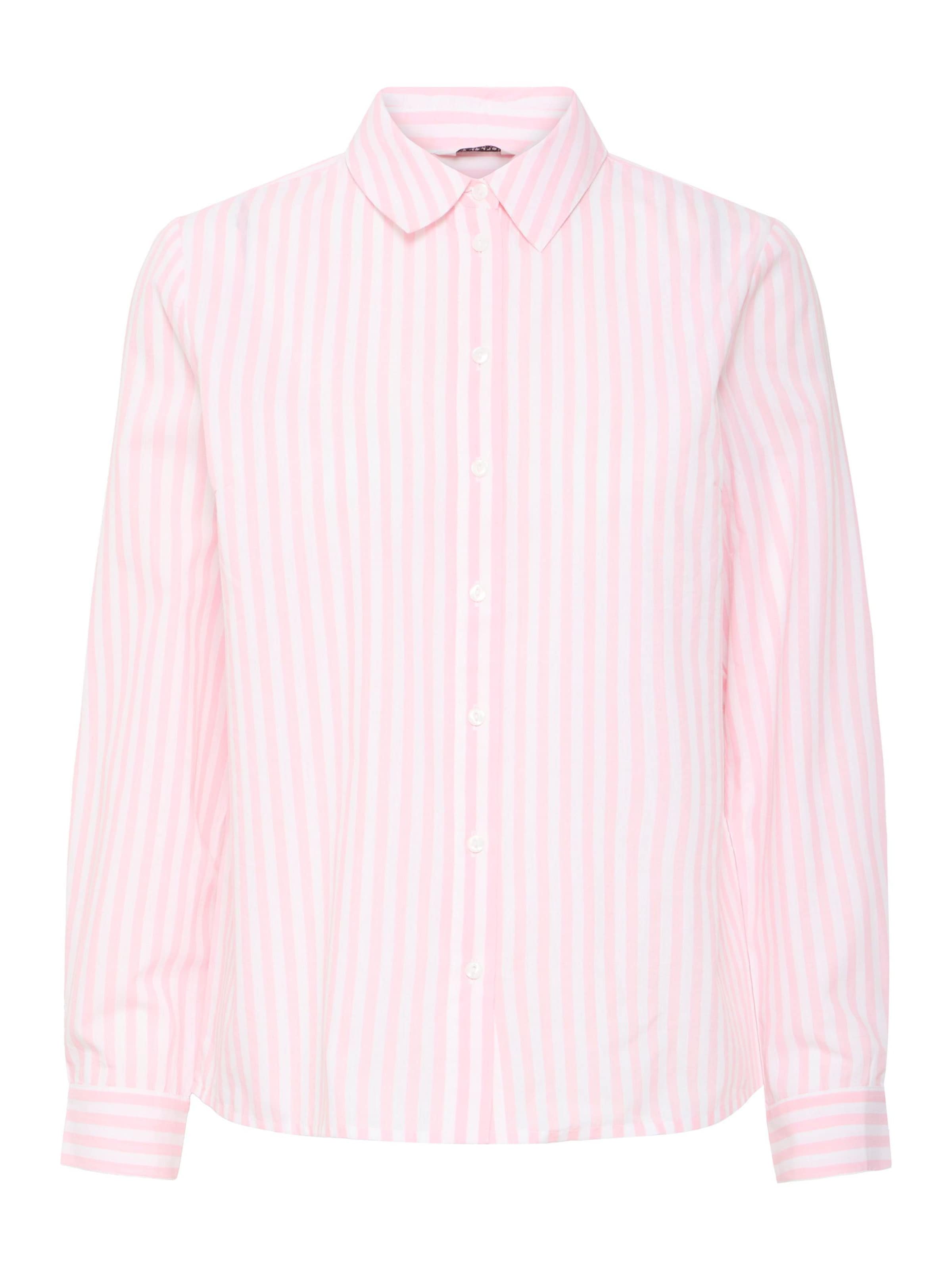 b.young Langarmbluse ' BYHETILA SHIRT 2 - ' in Pink: Vorderseite