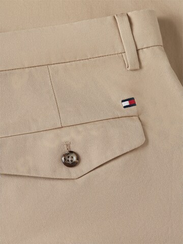 TOMMY HILFIGER Regular Bandplooibroek in Beige