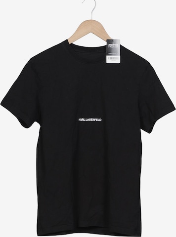 Karl Lagerfeld T-Shirt M in Schwarz: Vorderseite