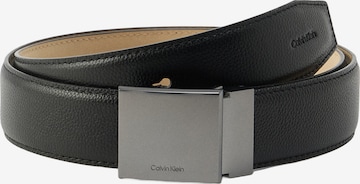 juoda Calvin Klein Diržas: priekis