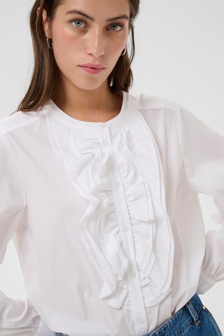 Chemisier 'ZainasPW' Part Two en blanc