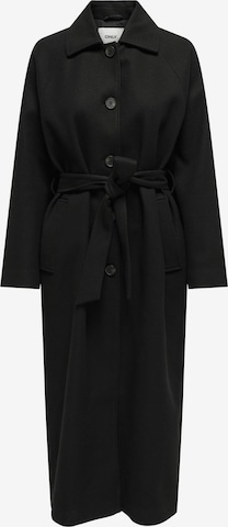 ONLY Ανοιξιάτικο και φθινοπωρινό παλτό 'VICTORIA' σε μαύρο: μπροστά