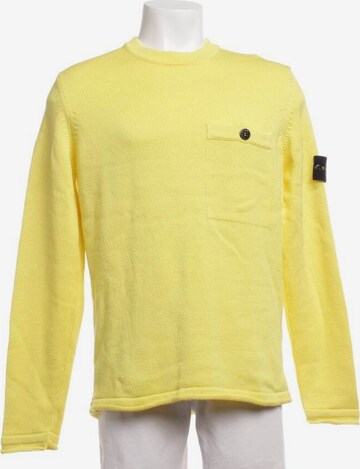Stone Island Sweater & Cardigan in L in Yellow: front