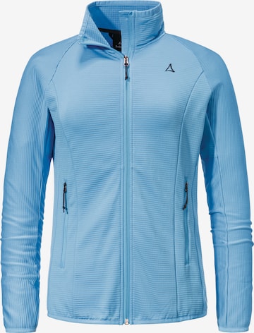 Veste en polaire fonctionnelle 'Cascata' Schöffel en bleu : devant